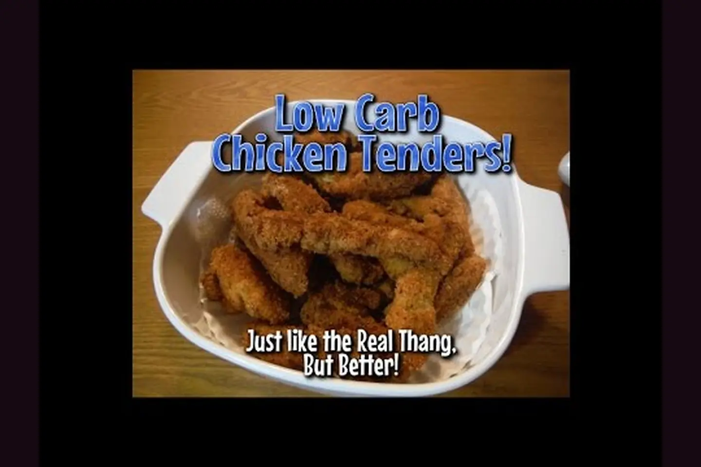 Original LCHF Diva breaded chicken tenders