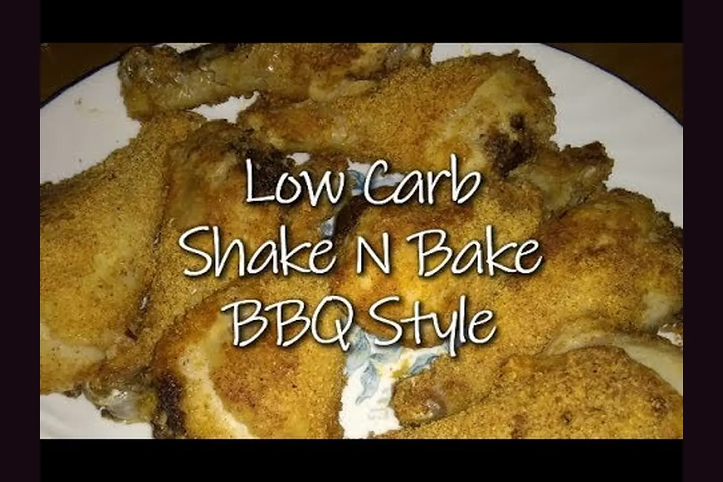 Original LCHF Diva low-carb shake-and-bake chicken